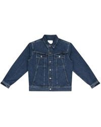 Aimé Leon Dore - Jeansjacke mit Kontrasteinsätzen - Lyst