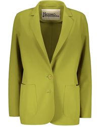 Herno - Blazer Met Enkele Rij Knopen - Lyst