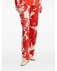 Marc O' Polo - Broek Met Bloemenprint - Lyst