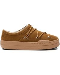 Moon Boot - Park Suede Slippers - Lyst