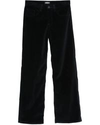 Dondup - Velvet Straight-Leg Trousers - Lyst