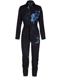 Tessitura Body Couture - Smoke-Print Jumpsuit - Lyst