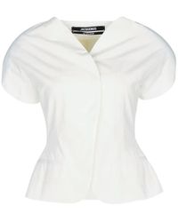 Jacquemus - The Ovalo Short-Sleeve Jacket - Lyst