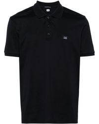 C.P. Company - 70/2 Mercerized Jersey Polo Shirt - Lyst
