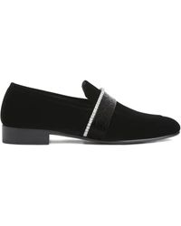 Giuseppe Zanotti - Arnaud Crocodile-Print Loafers - Lyst