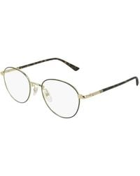 Gucci - Round-Frame Glasses - Lyst