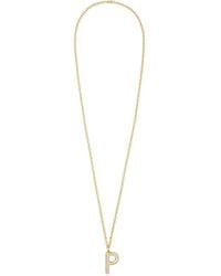 Roxanne Assoulin - Collana Big Puffy Initial - Lyst