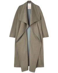 RETORI - Shawl-Collar Wool Coat - Lyst