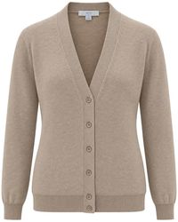 Malo - V-Neck Cashmere Cardigan - Lyst