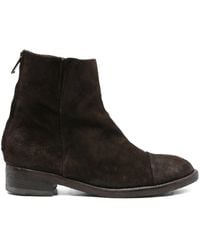 KING TARTUFOLI - Zip-Detail Suede Boots - Lyst