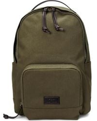 Polo Ralph Lauren - Leather-Trim Canvas Backpack - Lyst