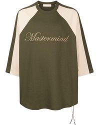 MASTERMIND WORLD - T-shirt en coton à logo brodé - Lyst
