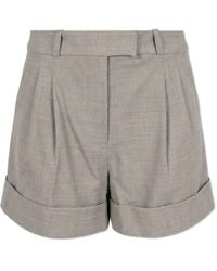Rag & Bone - Neila Pleated Cuffed Shorts - Lyst
