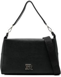 ERMANNO FIRENZE - Small Victoria Logo-Plaque Shoulder Bag - Lyst