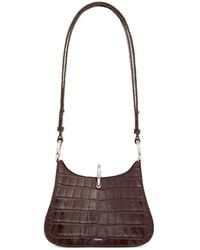 Rabanne - Ring Embossed Leather Shoulder Bag - Lyst