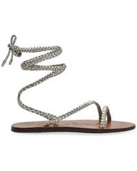 Manebí - Sandales À Brides Nouées - Lyst
