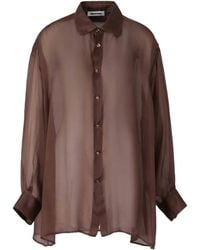 DARKPARK - Buttoned Cuffs Blouse - Lyst