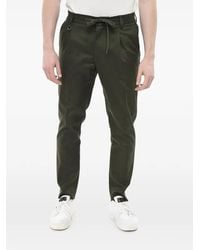 Paolo Pecora - Brera Drawstring-Fastening Pleated-Detailing Trousers - Lyst