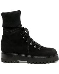 Le Silla - St. Moritz Suede Ankle Boots - Lyst