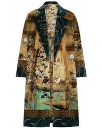 Pierre Louis Mascia - Manteau Revdox À Imprimé Floral - Lyst