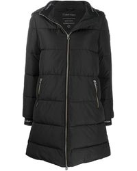 Calvin Klein Regenmantel mit abnehmbarer Kapuze - Schwarz