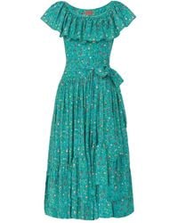 LHD - Ruffled Jungle Island Dress - Lyst