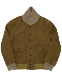 Fortela - Veste Bomber Reagan En Laine - Lyst