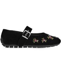 Simone Rocha - Mary Jane Embellished Ballet Flats - Lyst