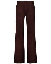 Stouls - Oswald Suede Trousers - Lyst