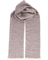 Fedeli - Knitted Cashmere Scarf - Lyst