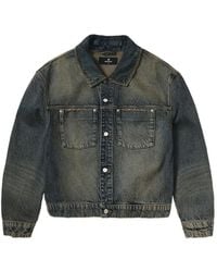 Represent - Denim Trucker Jacket - Lyst