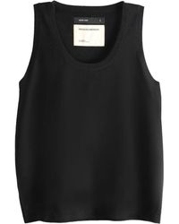 Frenckenberger - Round-neck Sleeveless Top - Lyst