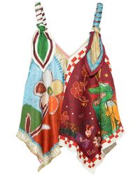 ALÉMAIS - Mlak Graphic-Print Top - Lyst