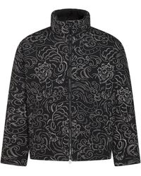 KENZO - Floral-Print Padded Jacket - Lyst