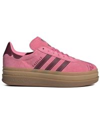 adidas - Gazelle Bold "Shadow/ Spark" Sneakers - Lyst
