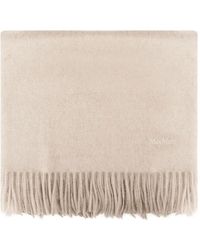 Max Mara - Écharpe En Cachemire À Franges - Lyst