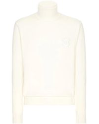 Dolce & Gabbana - Roll-Neck Wool Jumper - Lyst