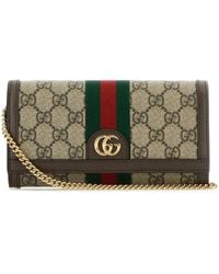 Gucci - Ophidia Gg Wallet On Chain - Lyst