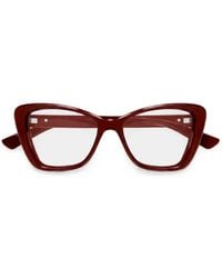Gucci - Lunettes De Vue À Monture Papillon - Lyst