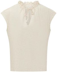Ba&sh - Very Ruffled Blouse - Lyst