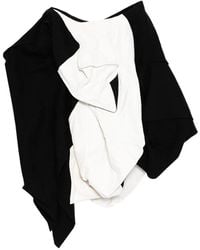 Yohji Yamamoto - Box-Detail Panelled Skirt - Lyst