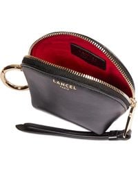 Lancel - Origami Half-Moon Keyring Coin Purse - Lyst