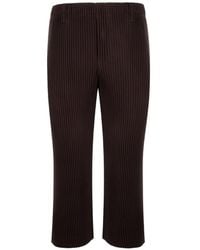 Issey Miyake - Pleated Trousers - Lyst