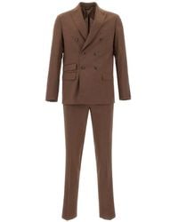 Emanuel Ungaro - Double-Breasted Peak-Lapel Suit - Lyst
