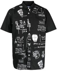 Junya Watanabe - X Jean-Michel Basquiat Hemd mit Print - Lyst