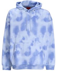 HUGO - Dolta Tie-Dye Hoodie - Lyst