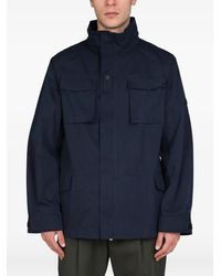 Lardini - Flap-Pocket Windbreaker Jacket - Lyst