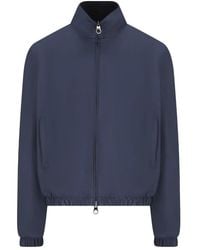 Loro Piana - Stand-Up Collar Zip-Front Jacket - Lyst