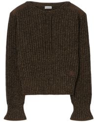 Burberry - Pullover Mit Schulter-Patch - Lyst