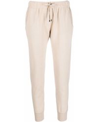 Brunello Cucinelli - Drawstring Cashmere Track Pants - Lyst